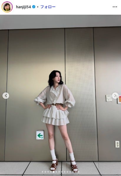 ハン・ジヒョンInstagramより