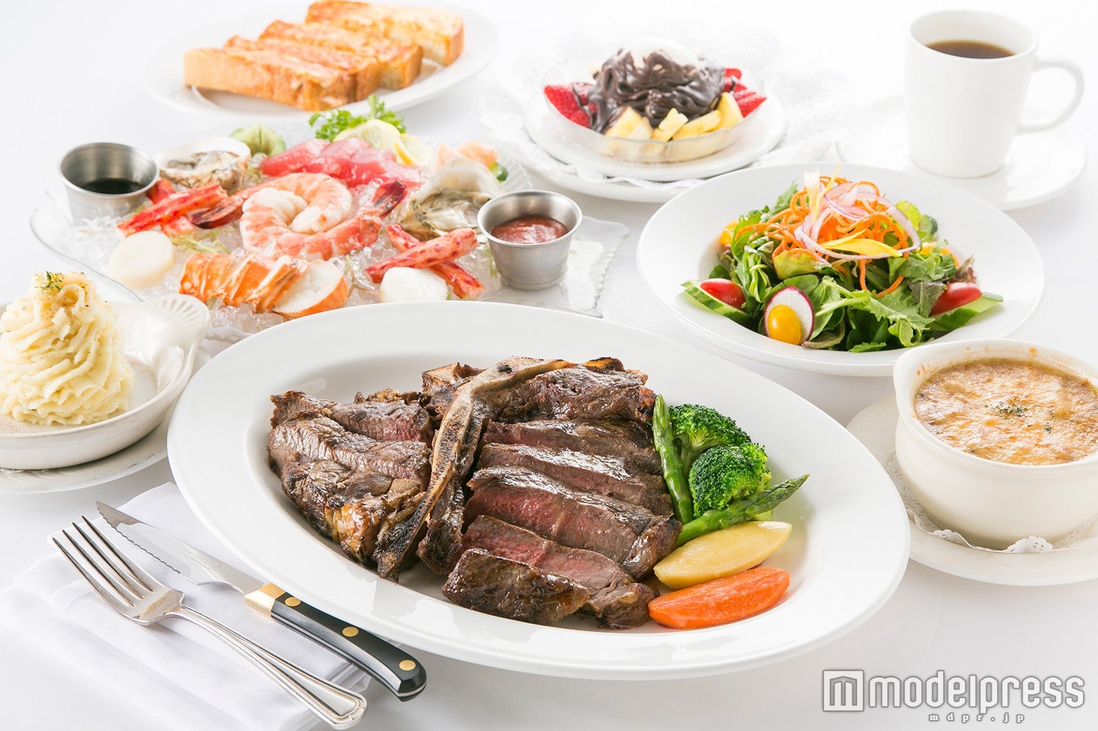 「ハイズステーキハウス」でのディナー（イメージ）