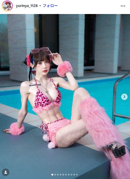 ゆりにゃInstagramより