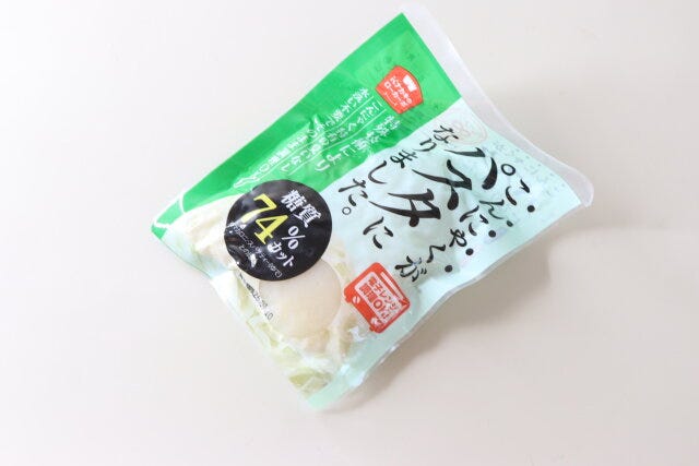 ダイソー　こんにゃくがパスタになりました。