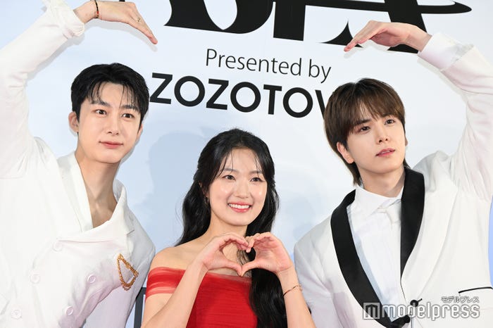 ヒョンウォン(MONSTA X)、キム・ヘユン、ヨンフン(THE BOYZ)(C)モデルプレス