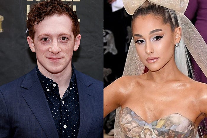 イーサン・スレーター、アリアナ・グランデ/photo by Getty Images
