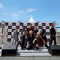 THE JET BOY BANGERZ(前列左から)田中彰、佐藤蒼虎、古嶋滝、佐藤陽、中村碧(中央列)宇原雄飛(後列左から)桑原巧光、石川晃多、エイロン、NOSUKE(提供写真)