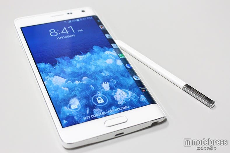 エッジスクリーン×Sペンでサクサク操作&かわいいデコも可能に