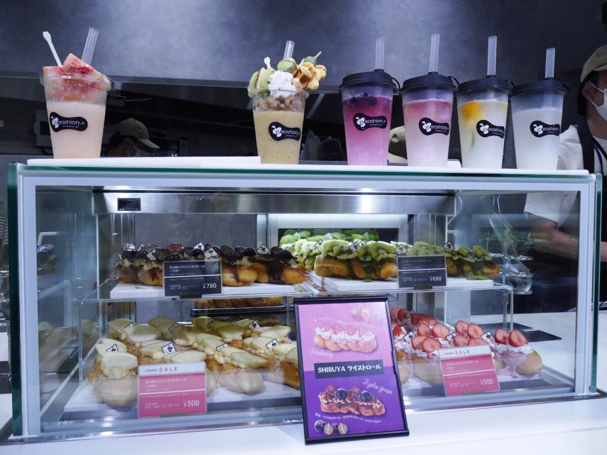 関東を中心に大人気の洋風惣菜が手掛ける、映えるスイーツ「eashion fun SHIBUYA」