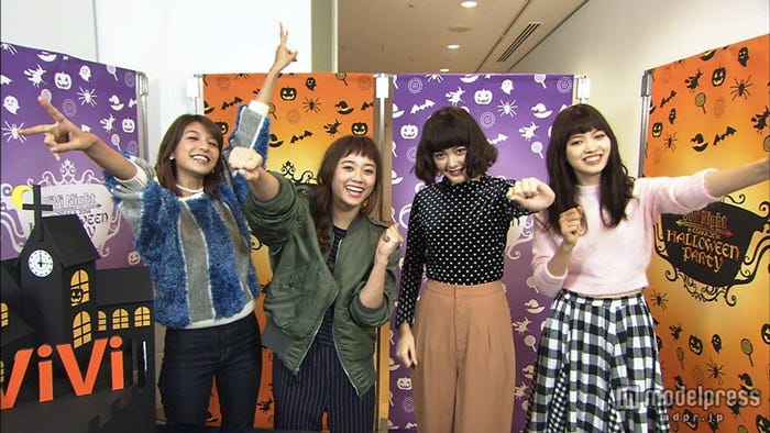 写真左から:大石参月、宮城舞、玉城ティナ、八木アリサ(C)ABCテレビ