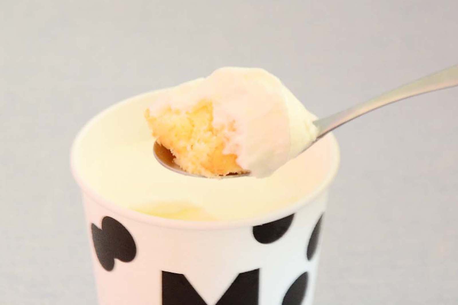 たっぷりのクリーム