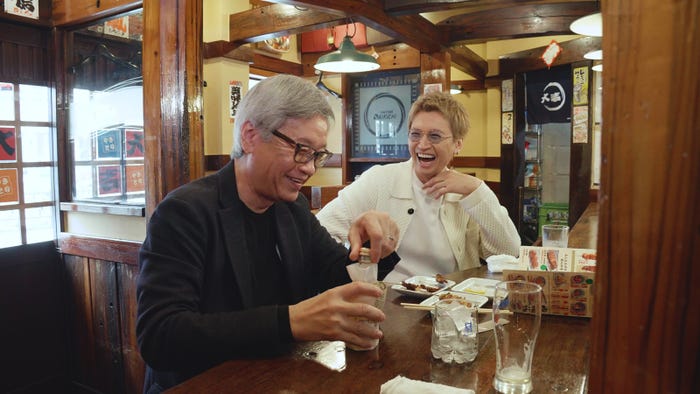 大倉忠司氏、大倉忠義/対談動画「これまで篇」より(提供写真)