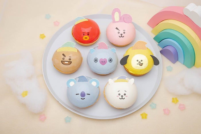 DESSERTプレート(全7種)(C)BT21