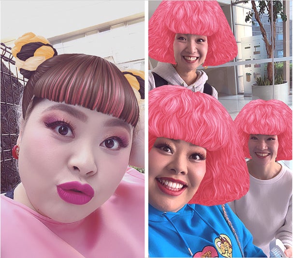 渡辺直美が アジア初 Instagramストーリーズのカメラエフェクトをデザイン モデルプレス