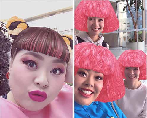 渡辺直美が“アジア初”Instagramストーリーズのカメラエフェクトをデザイン