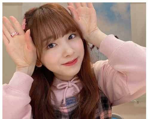 NiziUミイヒ、“うさぎポーズ”に「可愛い」の声殺到