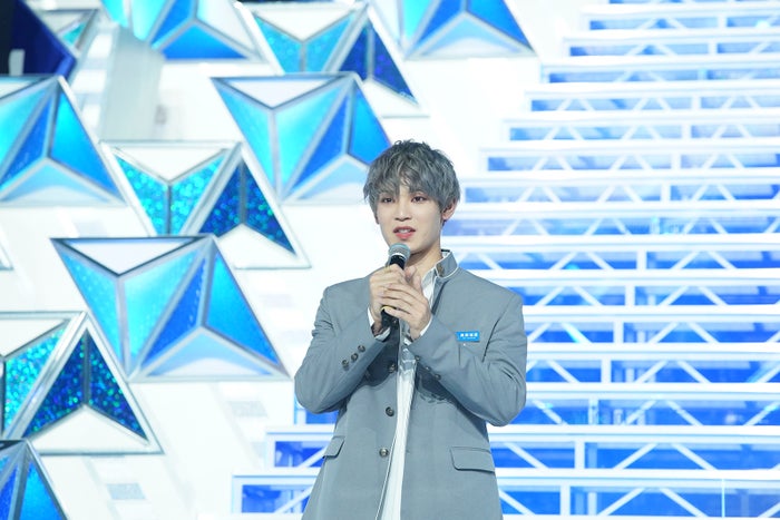 與那城奨「PRODUCE 101 JAPAN」最終回(C)LAPONE ENTERTAINMENT
