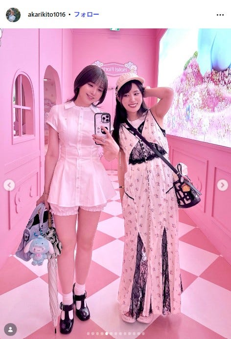 鬼頭明里Instagramより