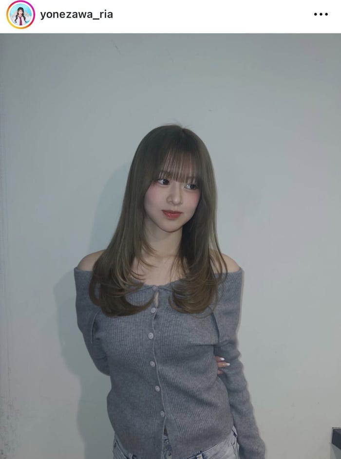 米澤りあInstagramより