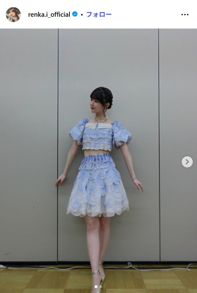 岩本蓮加Instagramより