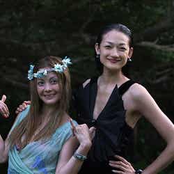 土屋アンナ、冨永愛(C)テレビ朝日