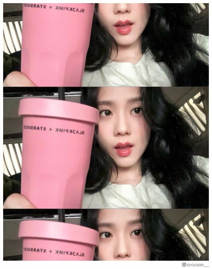 Blackpink スタバ コールドカップ　ジス愛用 【レア】完売