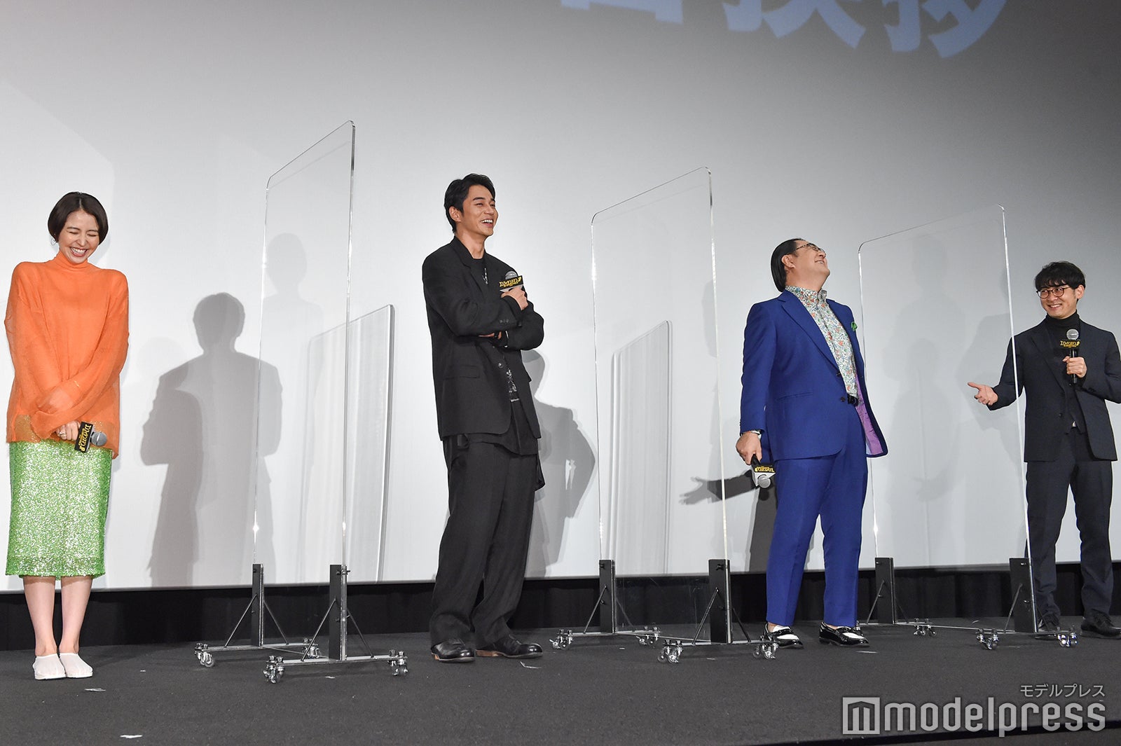 長澤まさみ、東出昌大、小手伸也、田中亮監督（C）モデルプレス