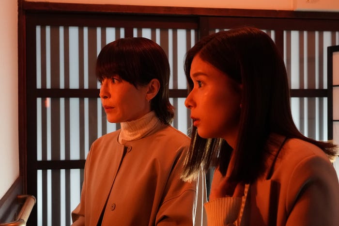 宮沢りえ、芳根京子/「真犯人フラグ 真相編」最終話より(C)日本テレビ