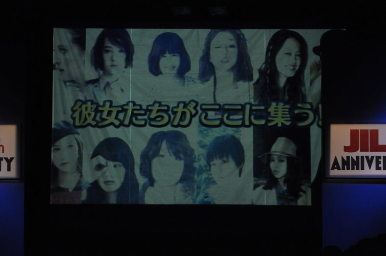 JILLEモデル総出演のファッションショー