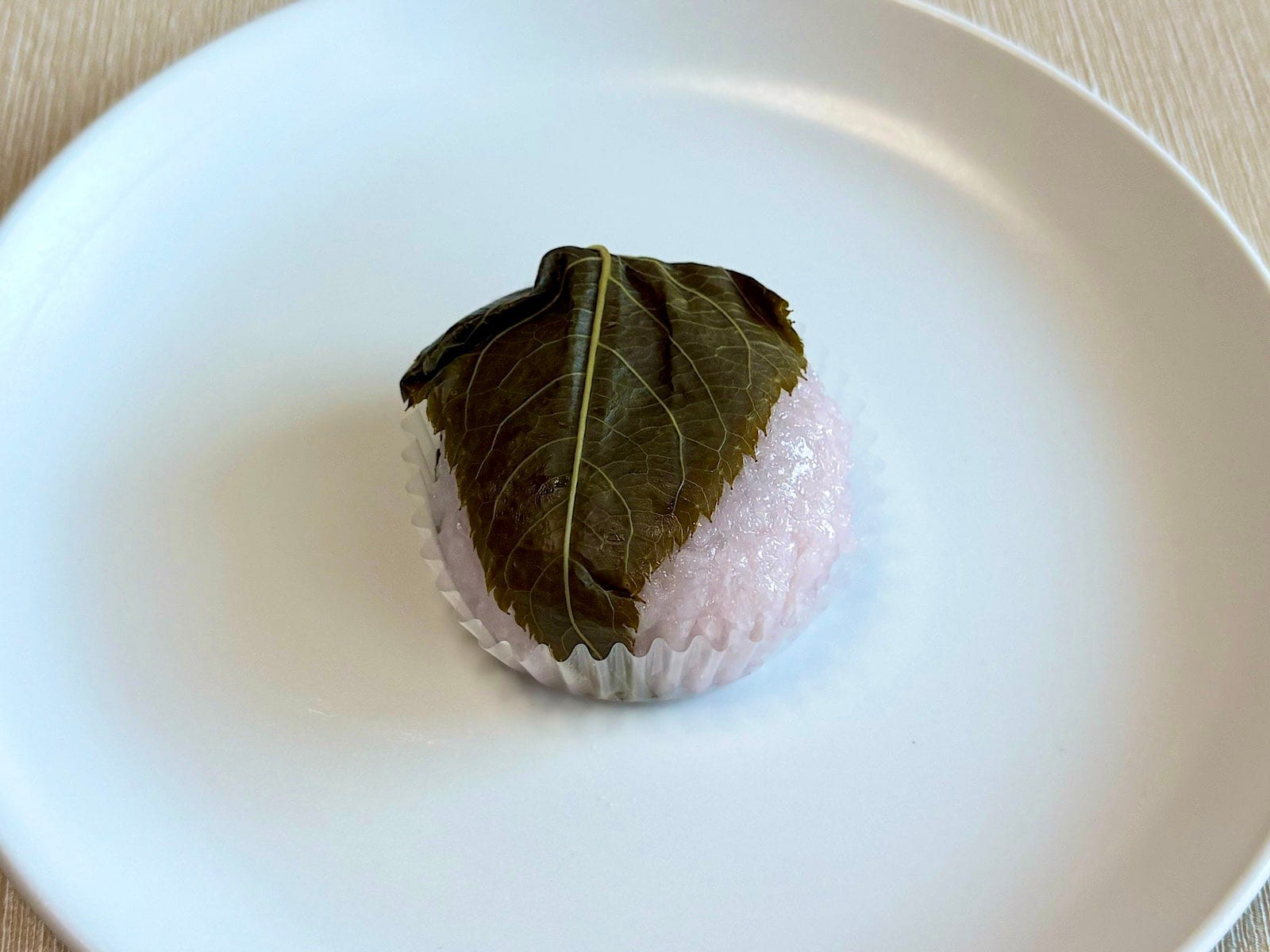 「大島桜の桜餅」151円（税込） 