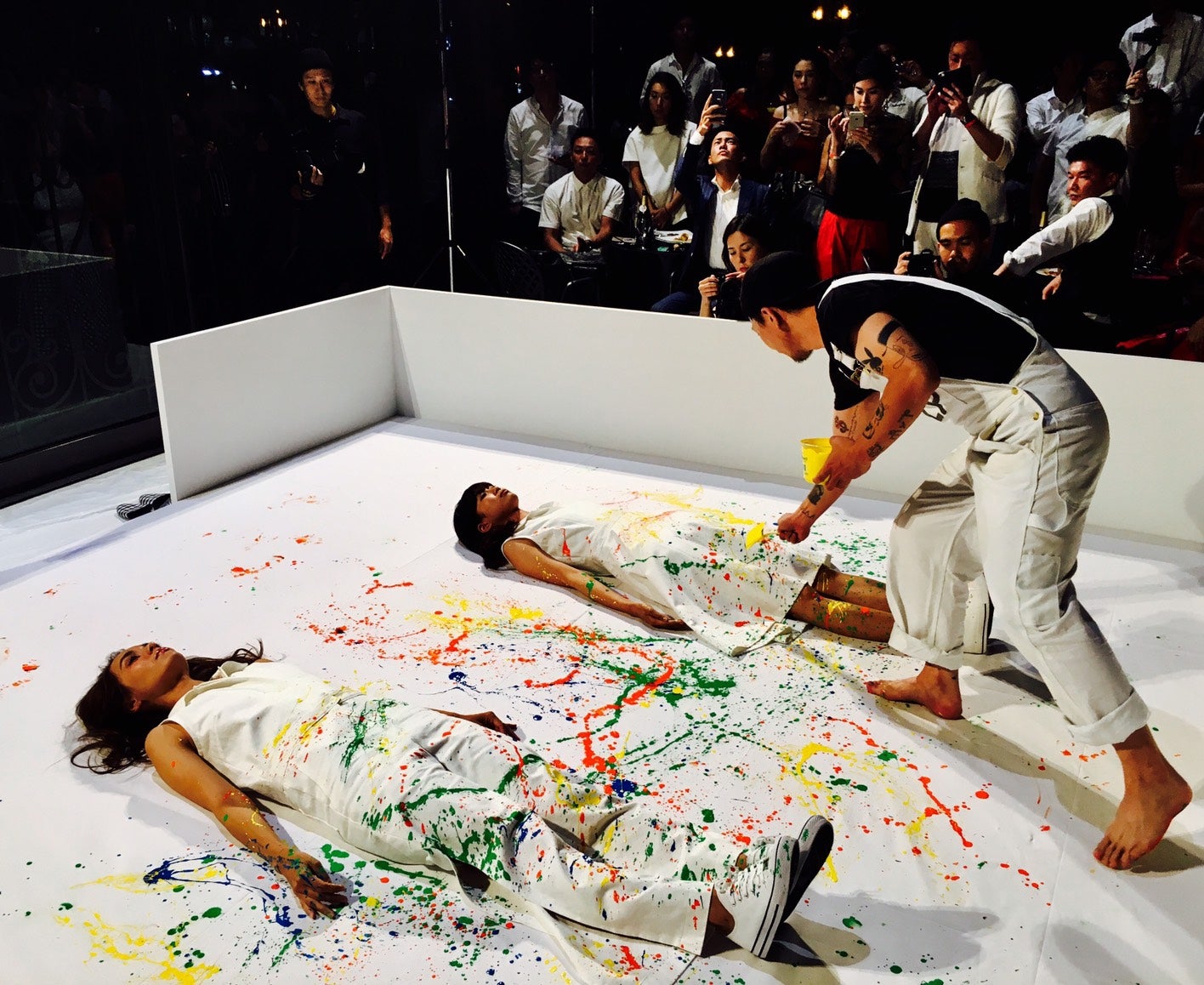 アーティスト・buggyのライブペイント