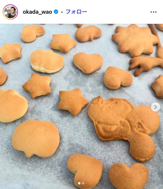 岡田圭右Instagramより