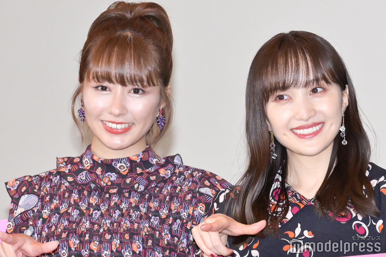 佐々木彩夏、百田夏菜子 （C）モデルプレス