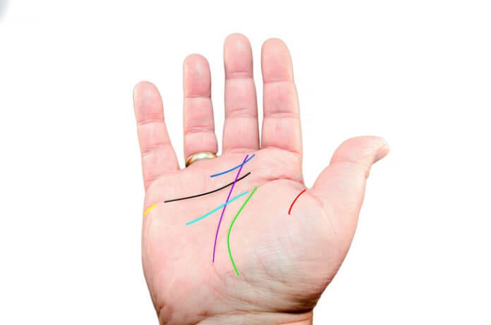 「手相を見せて」