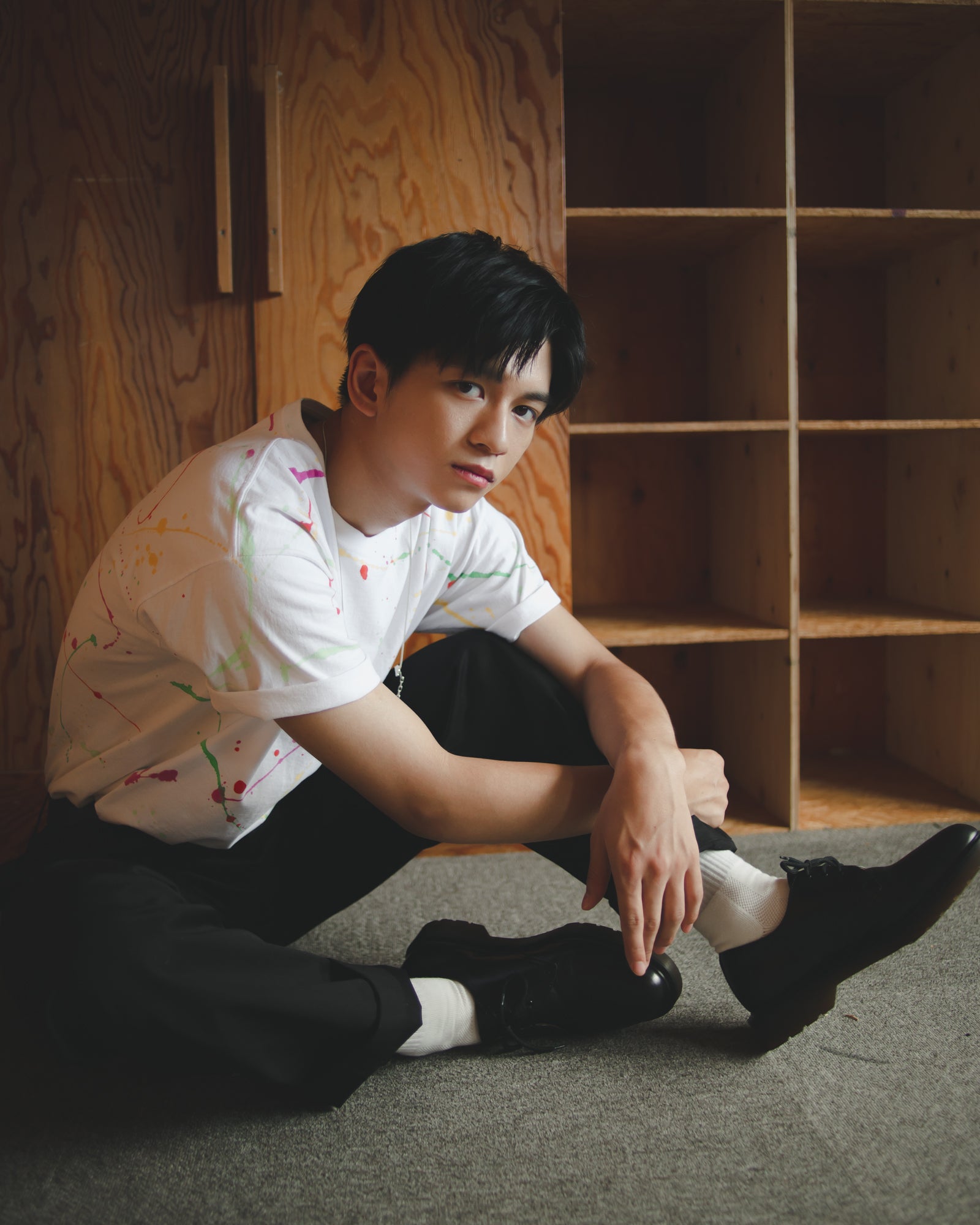 田中偉登／カメラマン：山田涼香、スタイリスト：渋谷真里、ヘアメイク：薗部聖奈