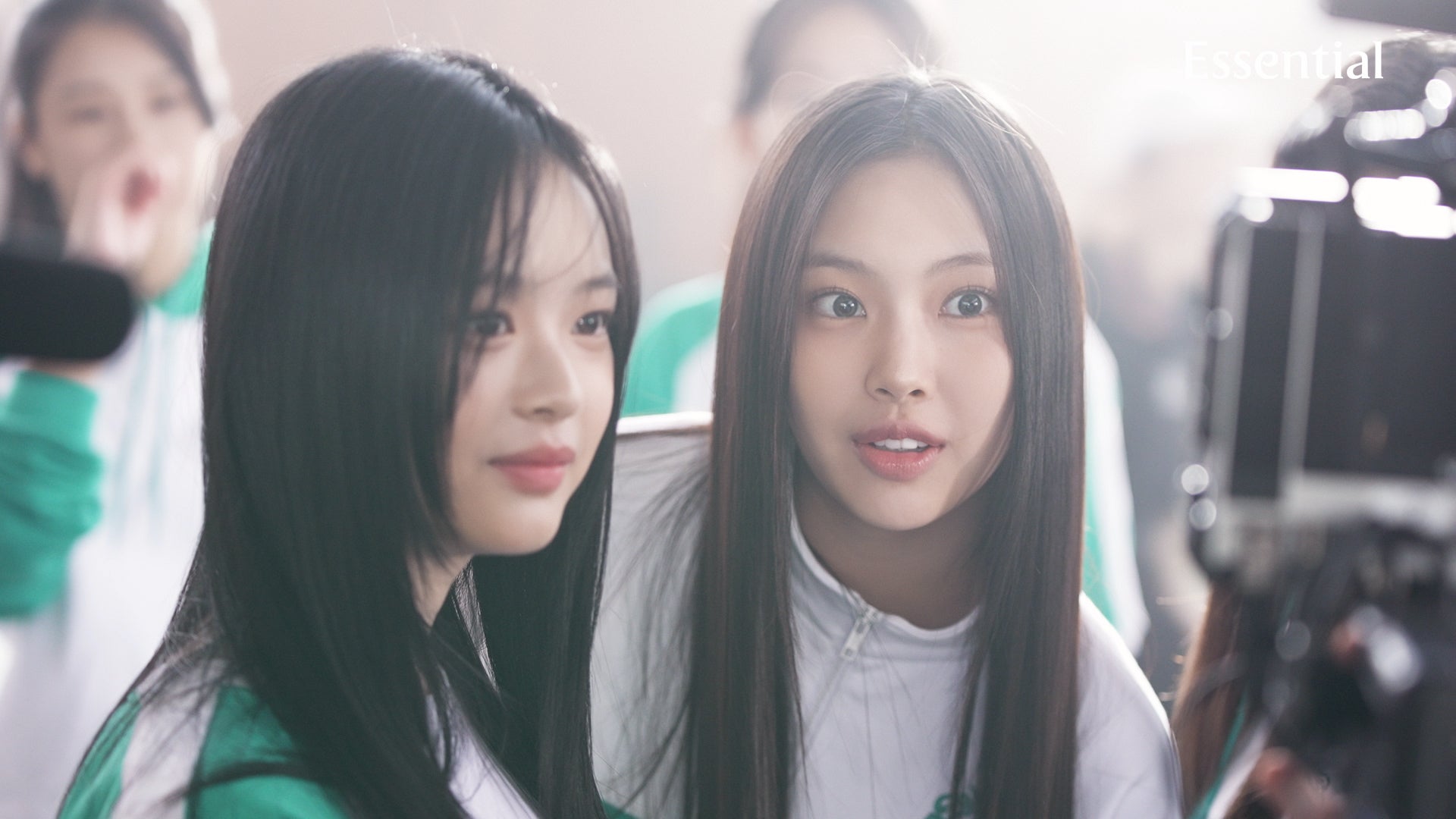 NewJeans／新テレビCM「体育祭」メイキングより（提供写真）