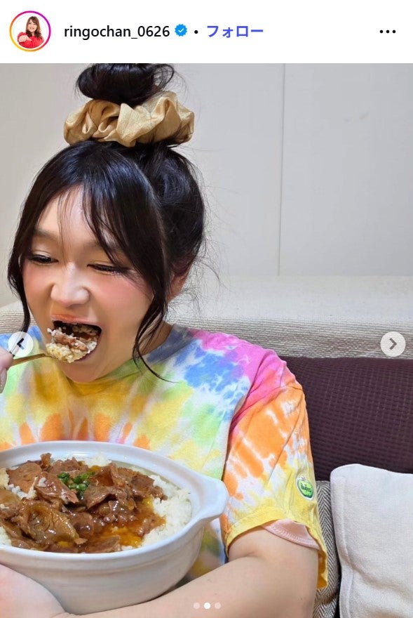 りんごちゃんInstagramより