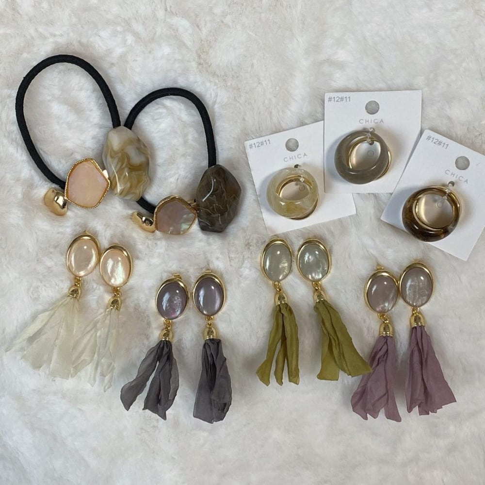 スリコのタッセルピアス