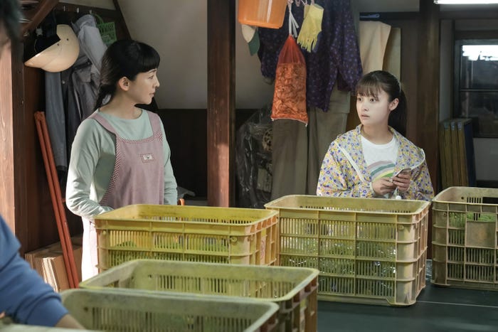 麻生久美子、橋本環奈「おむすび」第10話(C)NHK