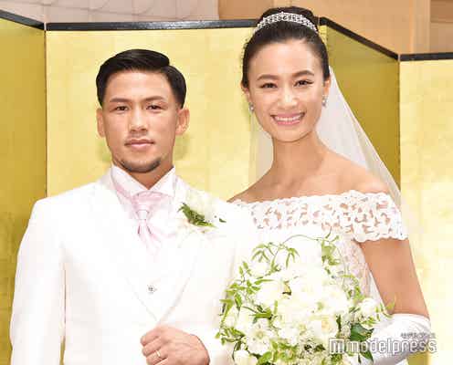 高橋ユウ、第1子出産 夫・卜部弘嵩選手と家族3ショット公開