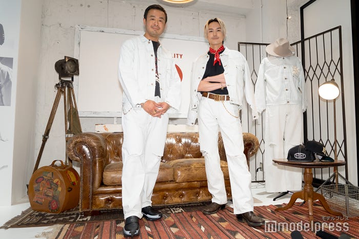 (左から)藤原裕氏、今市隆二(C)モデルプレス