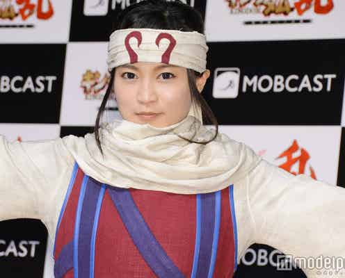小島瑠璃子「キングダム」コスプレで登場 こだわり明かす