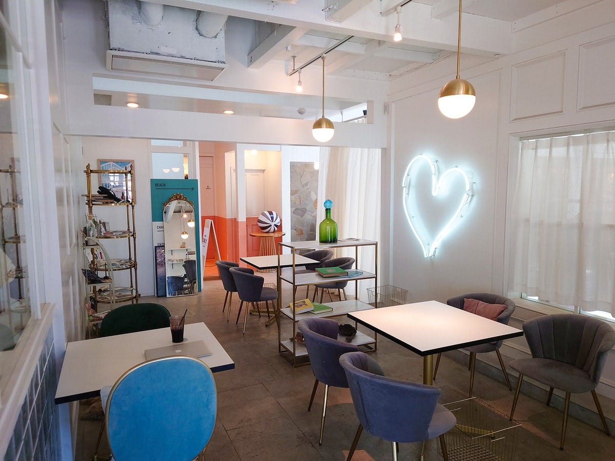 どこを撮っても“イチイチ”可愛い店内