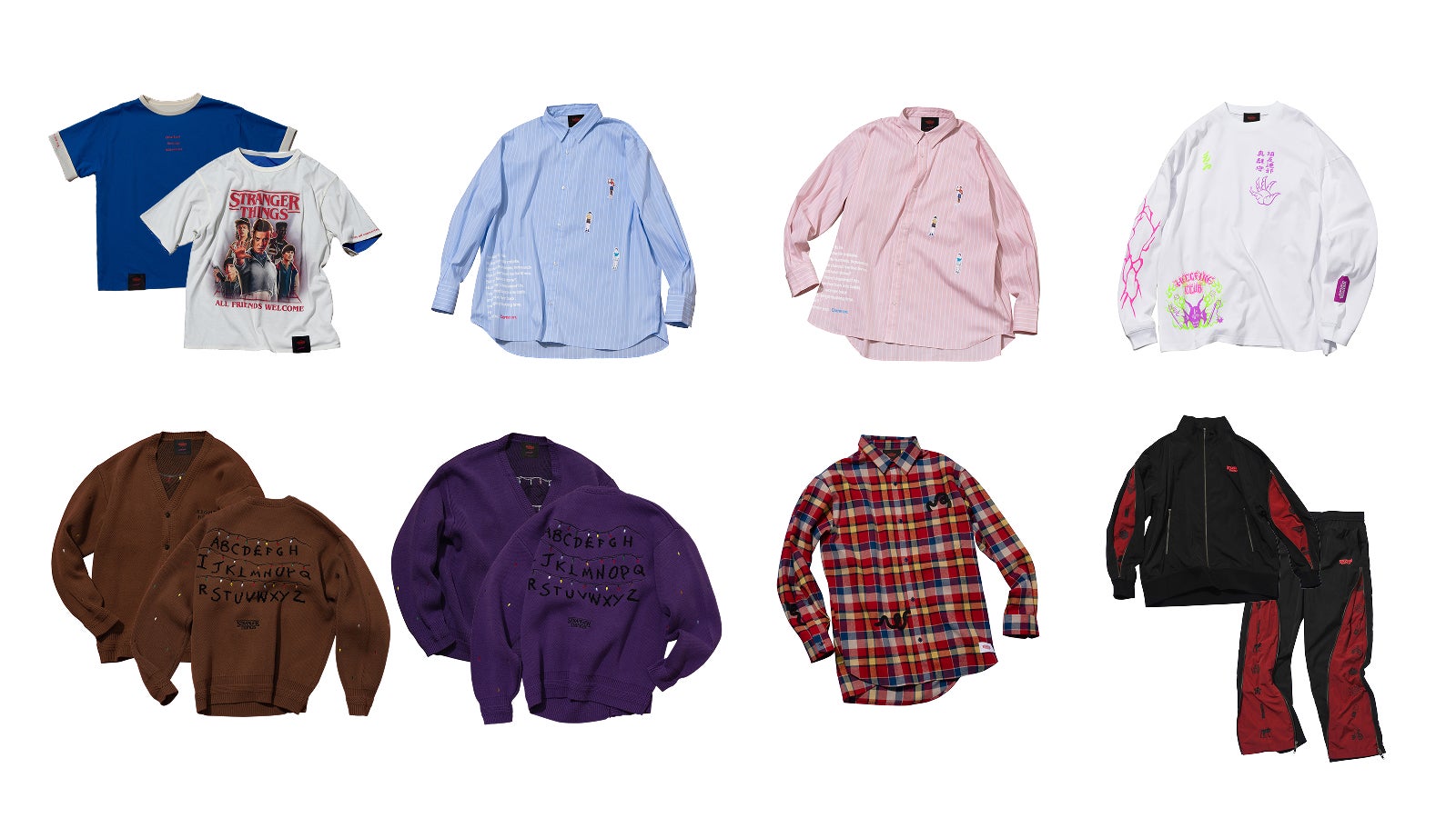 「STRANGER THINGS×.ENDRECHERI. in ZOZOTOWN」（提供写真）