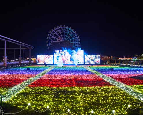東武動物公園「ウインターイルミネーション」桜や動物の煌びやかなイルミ&光×音楽のショー演出も