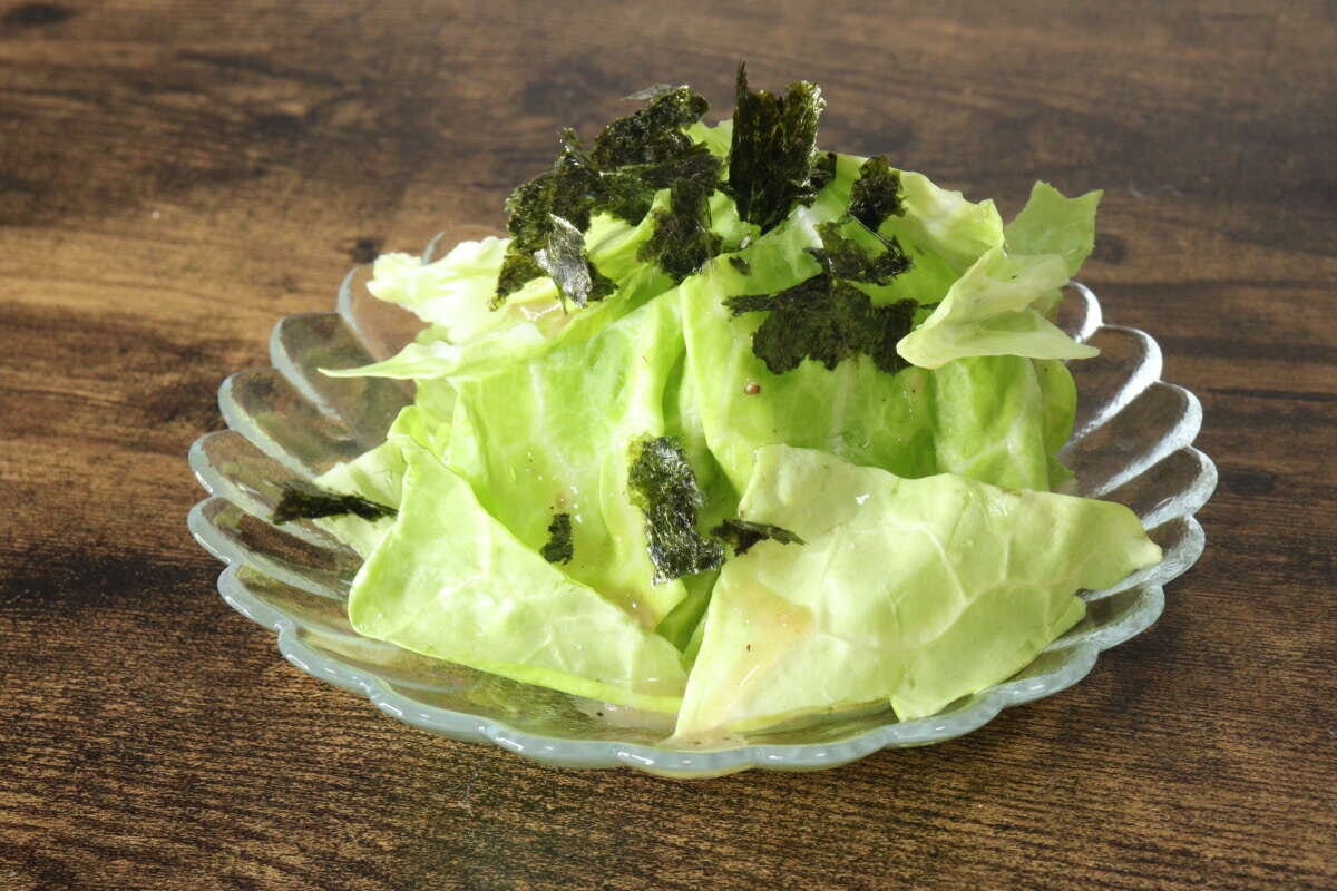 ダイソー　波皿　使用例