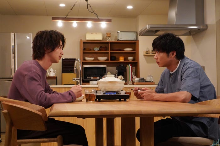 横浜流星、田中圭/「あなたの番です」第18話より(C)日本テレビ