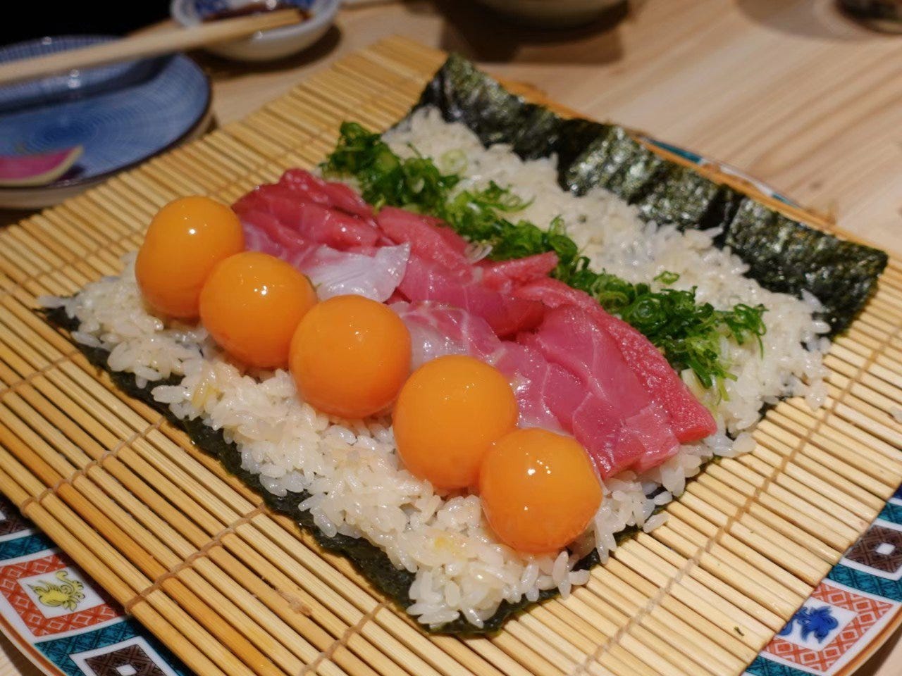 黄身と鮪を抱きしめたい巻き（2,178円）