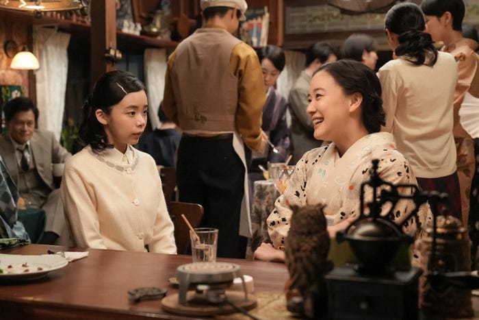 趣里、蒼井優「ブギウギ」第23話(C)NHK