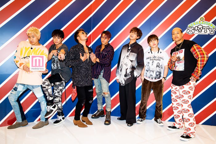 GENERATIONS from EXILE TRIBE(C)AbemaTV/撮影:荒金大介