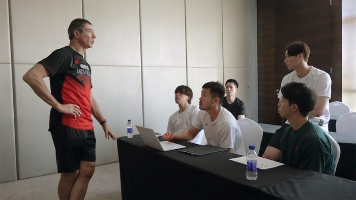 映画「GRIT —バレーボール男子日本代表 栄光への始発点—」場面写真(C)2026 映画『GRIT』製作委員会