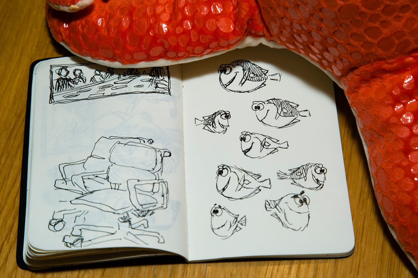 デッサン（撮影：Kaori Suzuki）