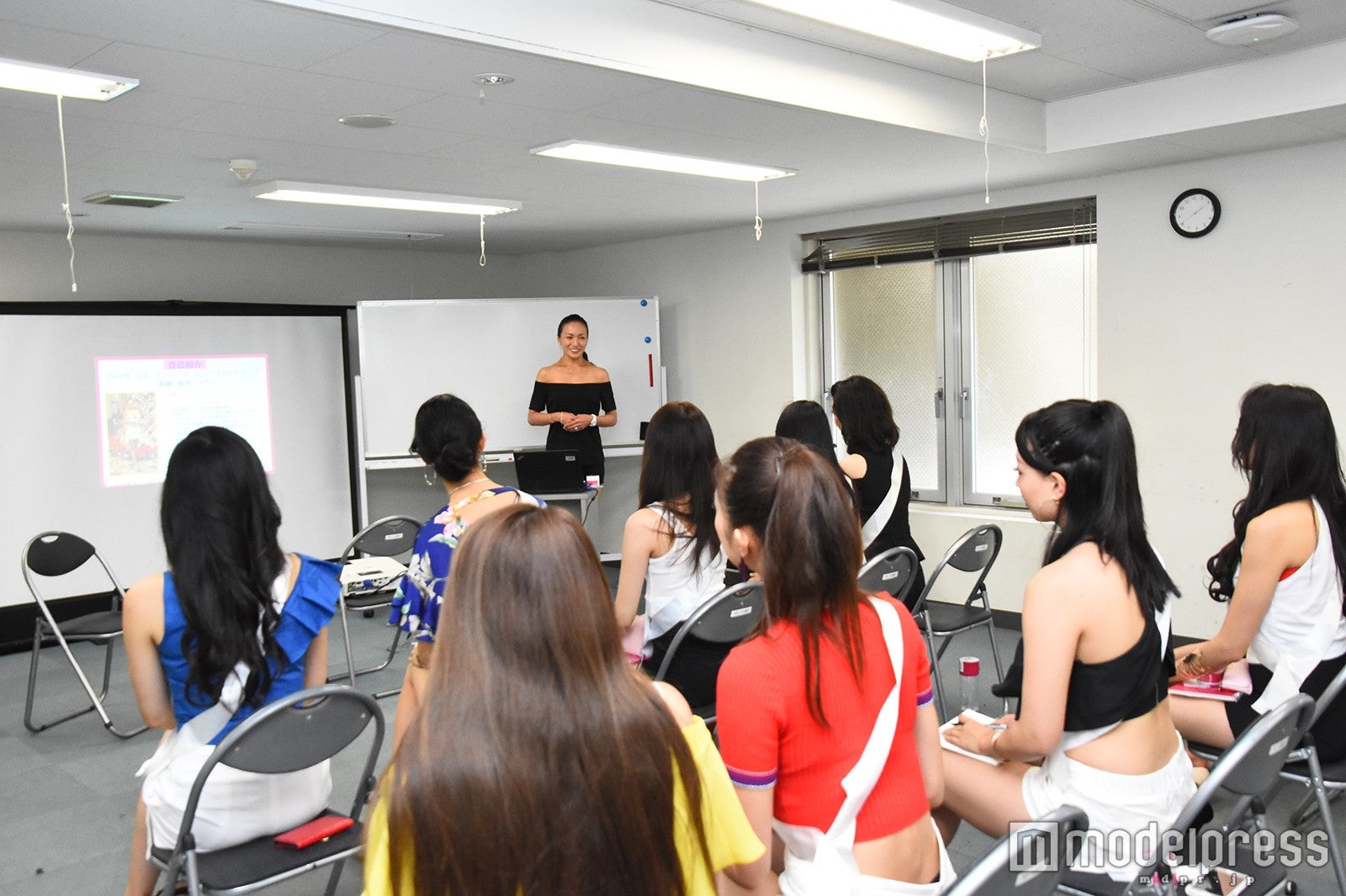 プログラムの様子（C）モデルプレス