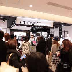 2月28日のオープン以降、連日多くの女性が来店し賑わいを見せている／「GROWZE」ルミネエスト新宿店